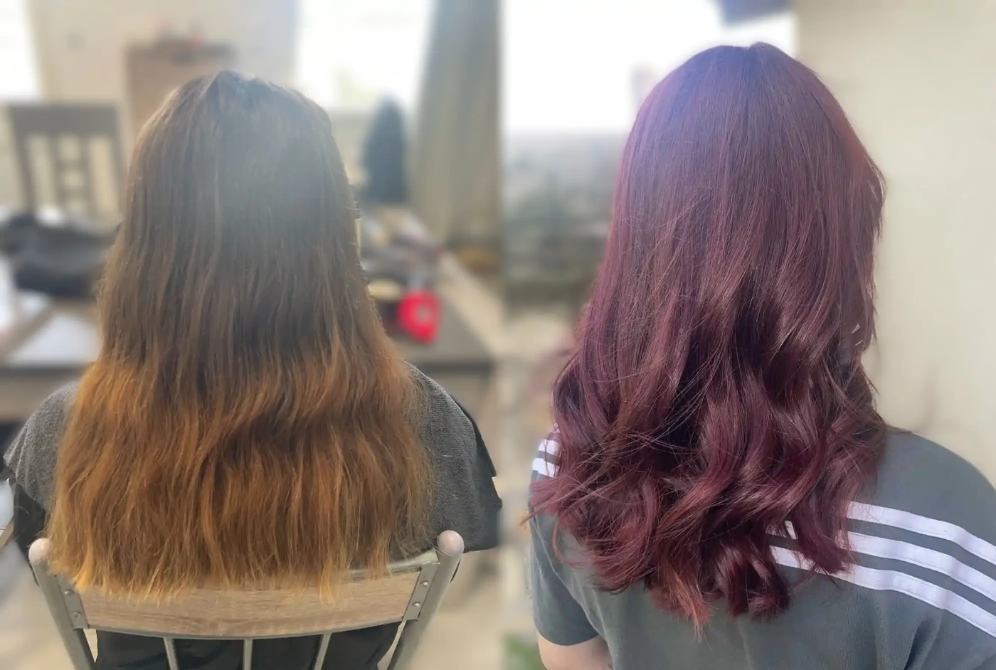 avant-après coloration