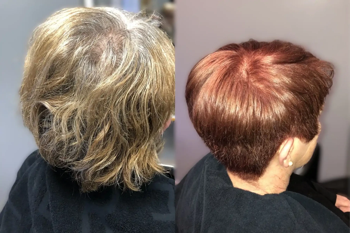 avant-après coloration