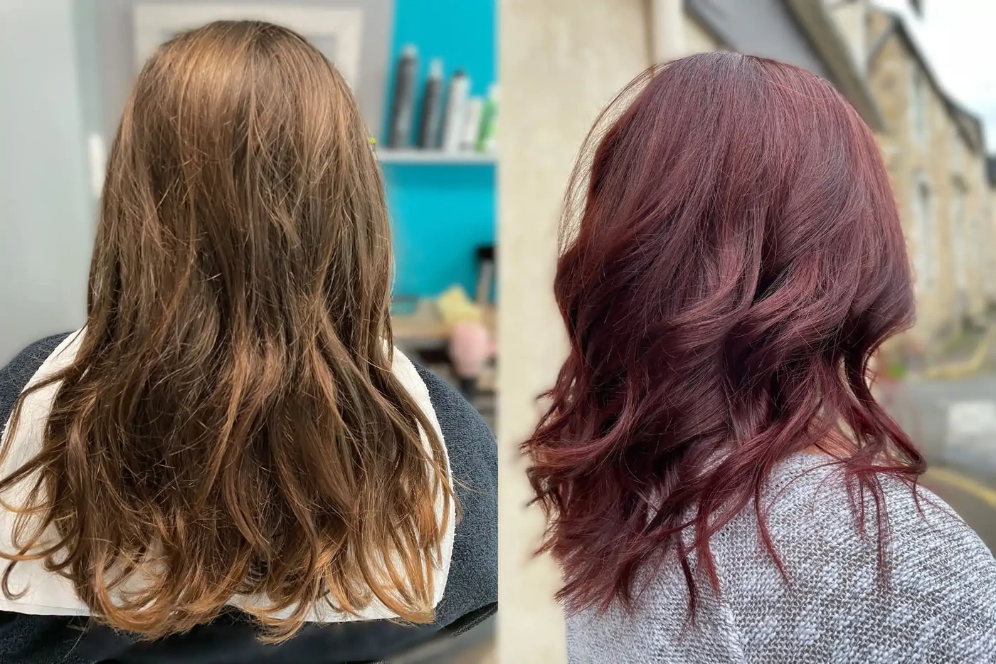 avant-après coloration